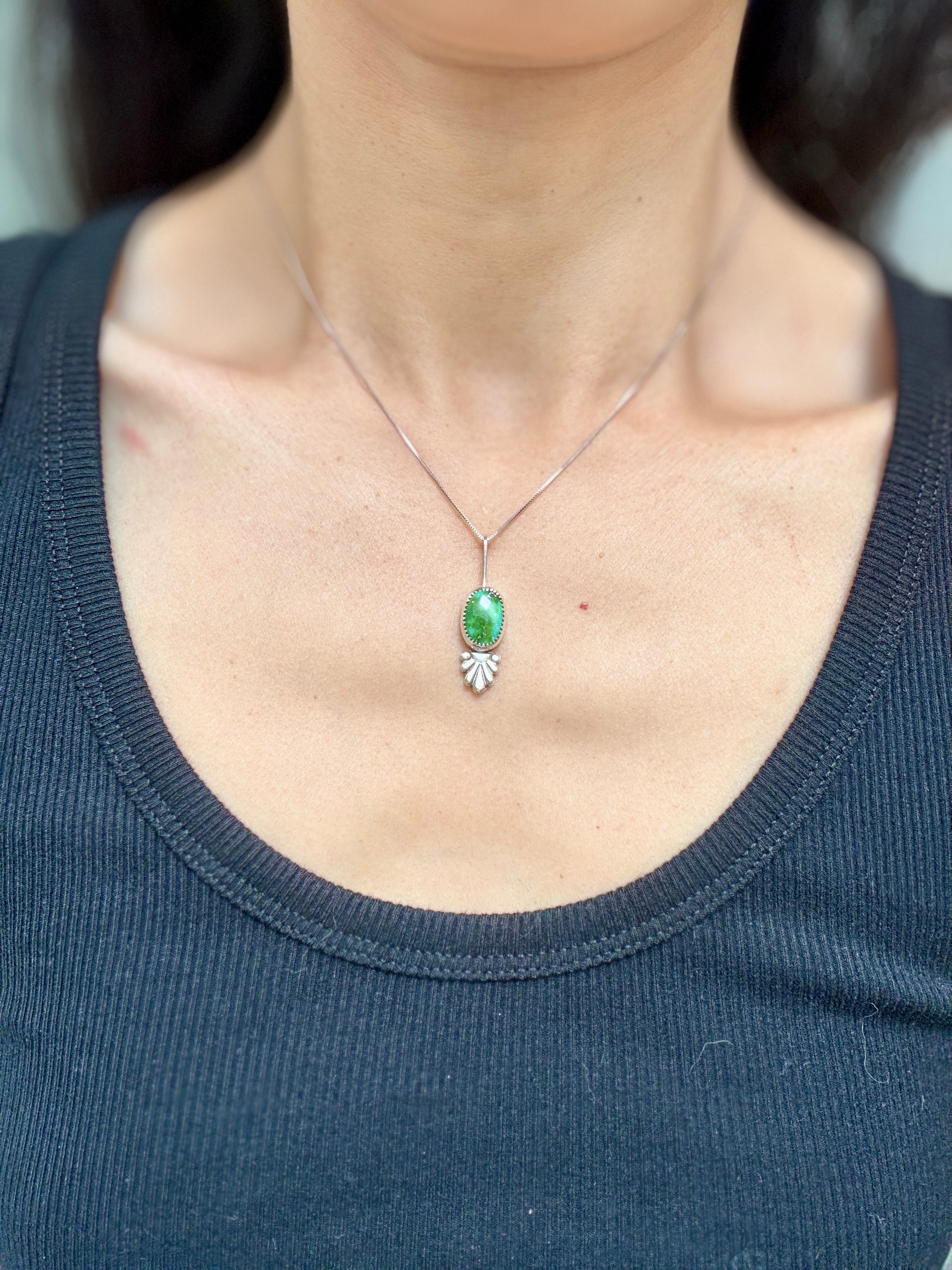 Artisanlab Jewelry Sonoran Turquoise Dainty Necklaces